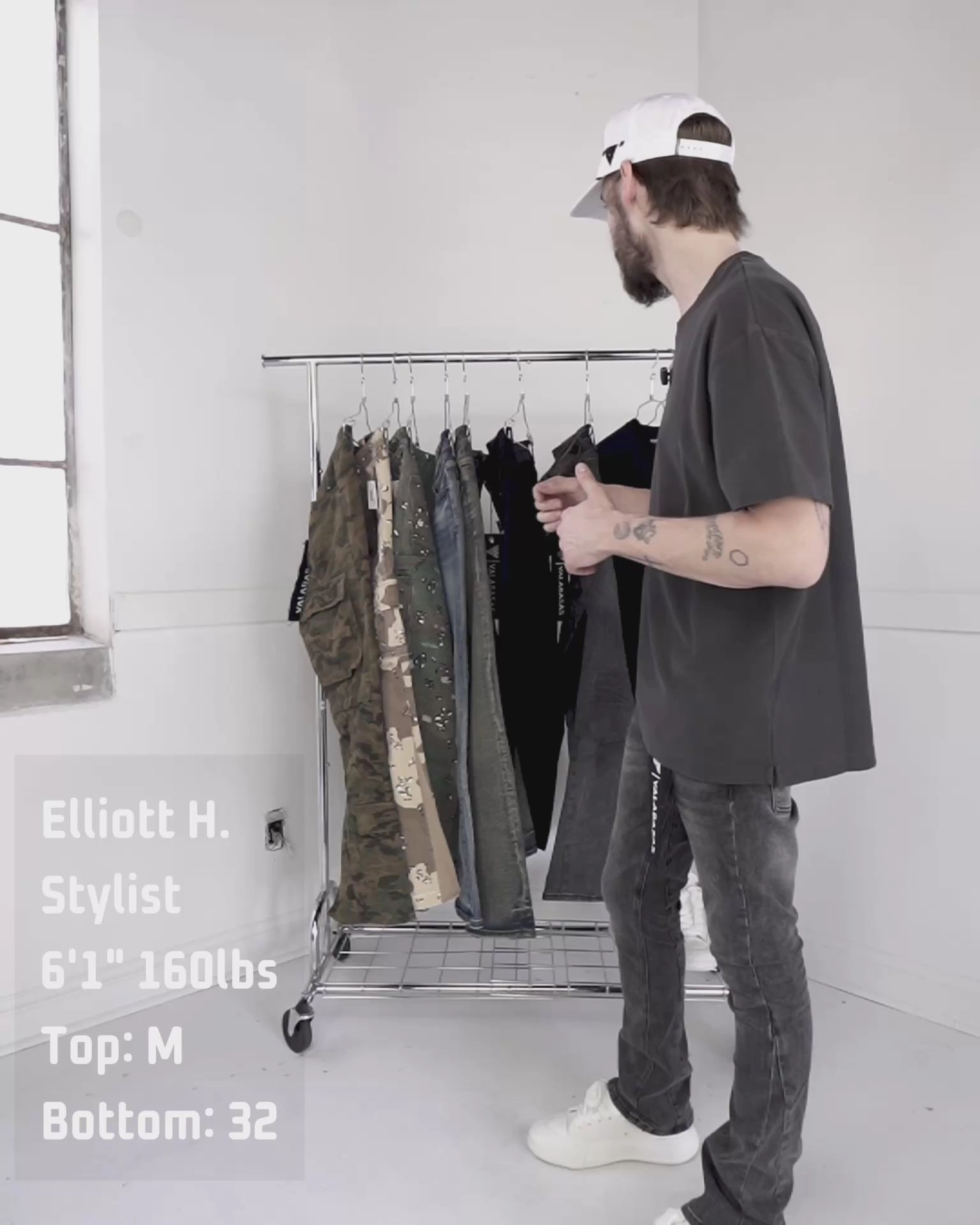 Mr. Stacked Grey Jeans
