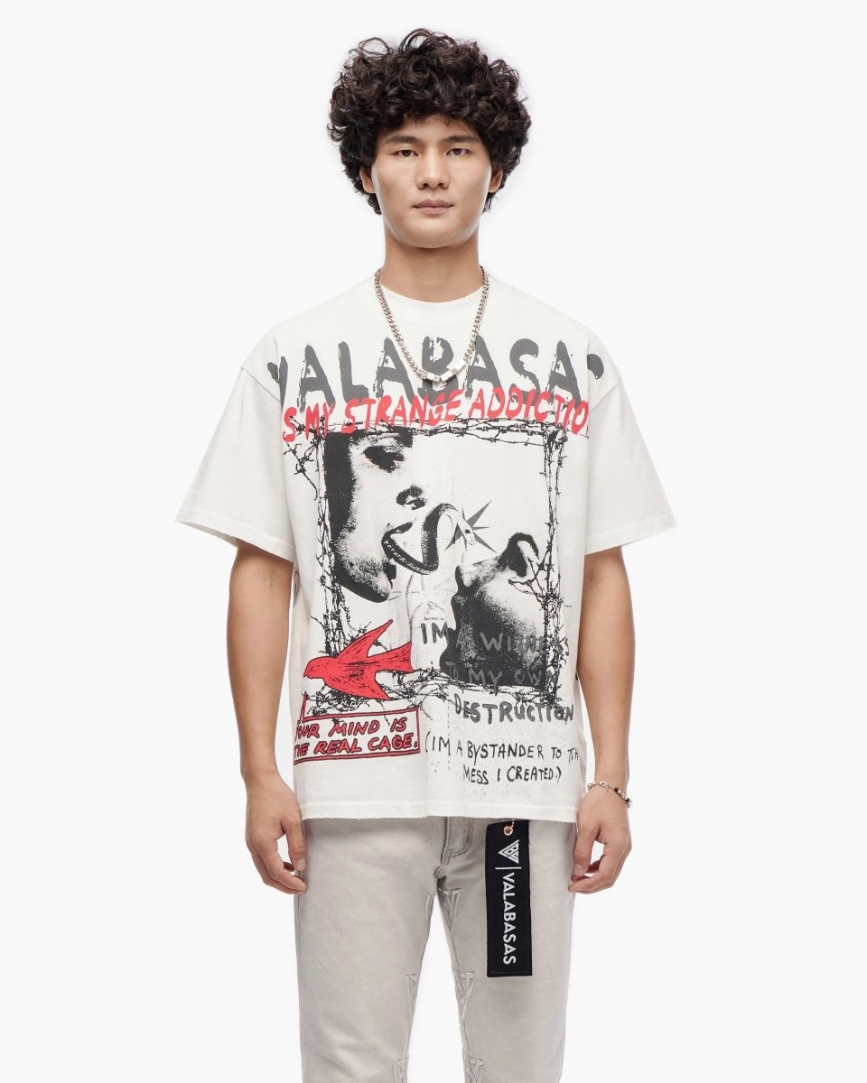 Bystander White Tee